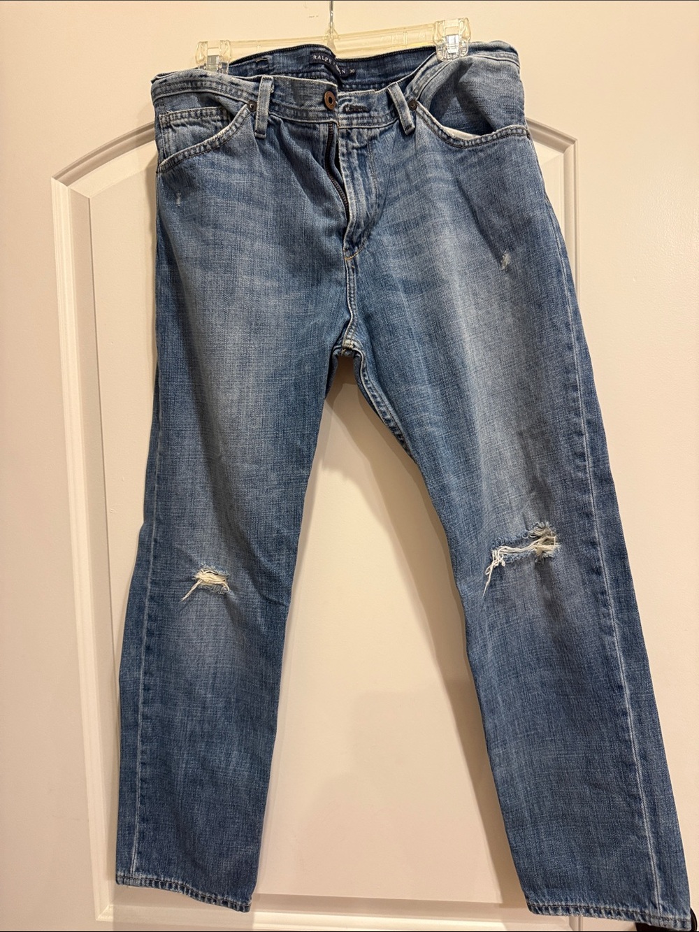 Ralph Lauren Light Blue Straight-Leg Jeans